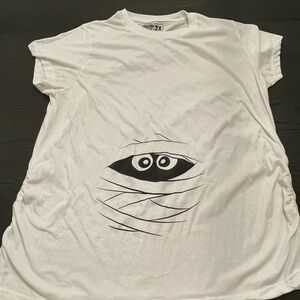 Mummy Mommy T-Shirts White Maternity Tee‎ Size 2X